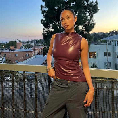 OLIVIA | Burgundy Top