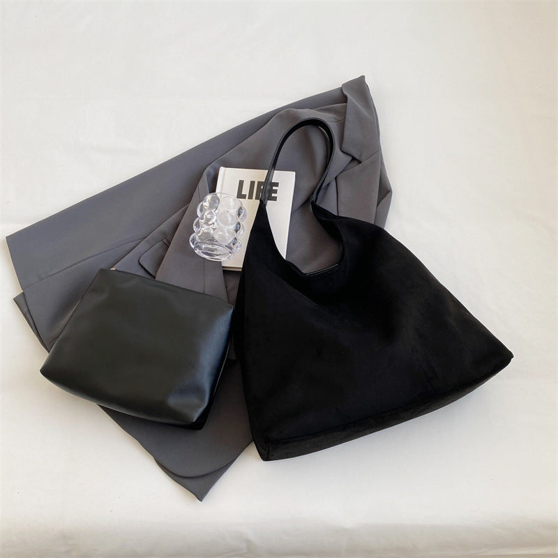 OLIVIA | Suede Tote Bag