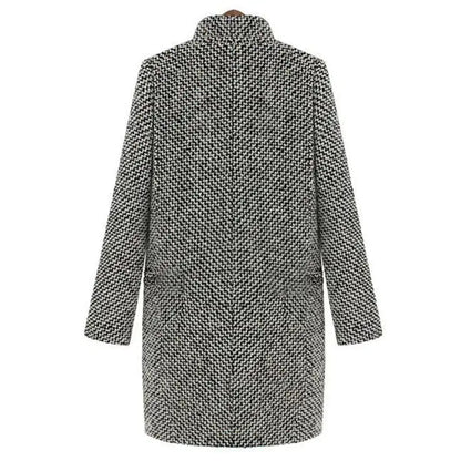 Aline | Manteau Long En Laine d'hiver