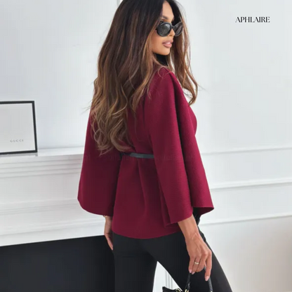 Chloe Veste cape à ceinture