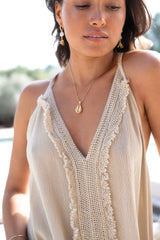 Dress Arella Linen Sand