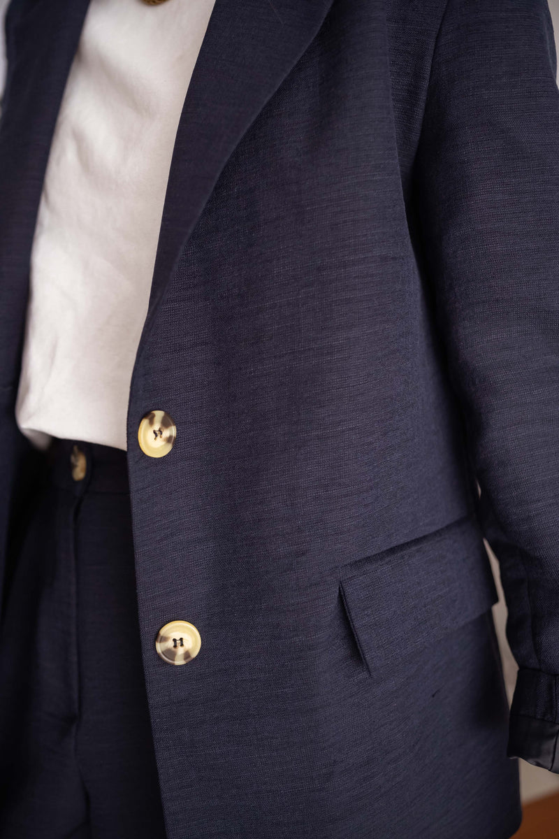 Blazer Boss - bleu