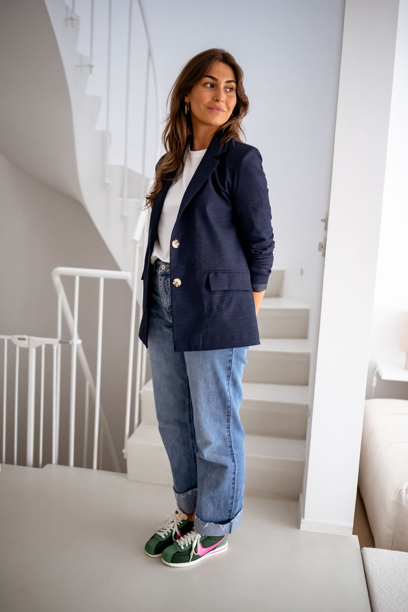 Blazer Boss - bleu