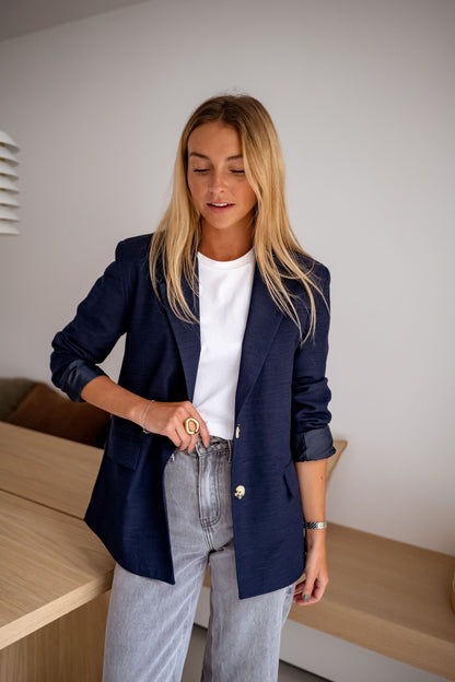 Blazer Boss - bleu