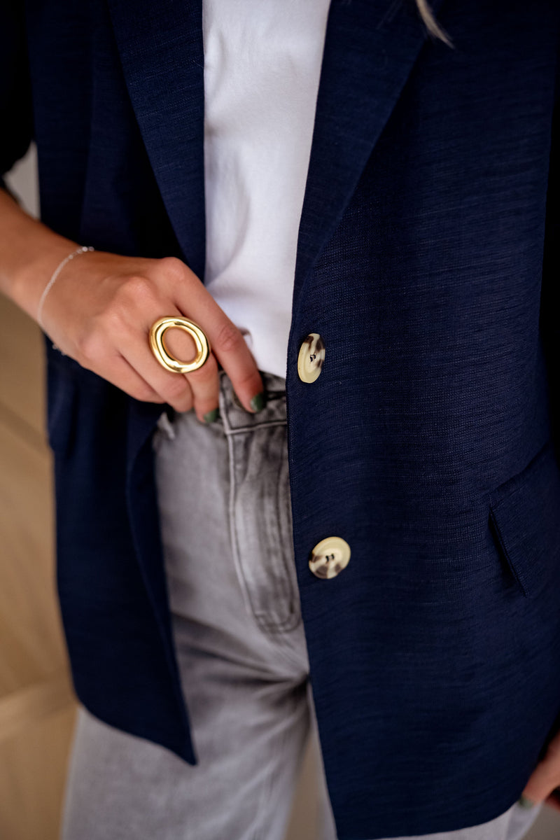 Blazer Boss - bleu