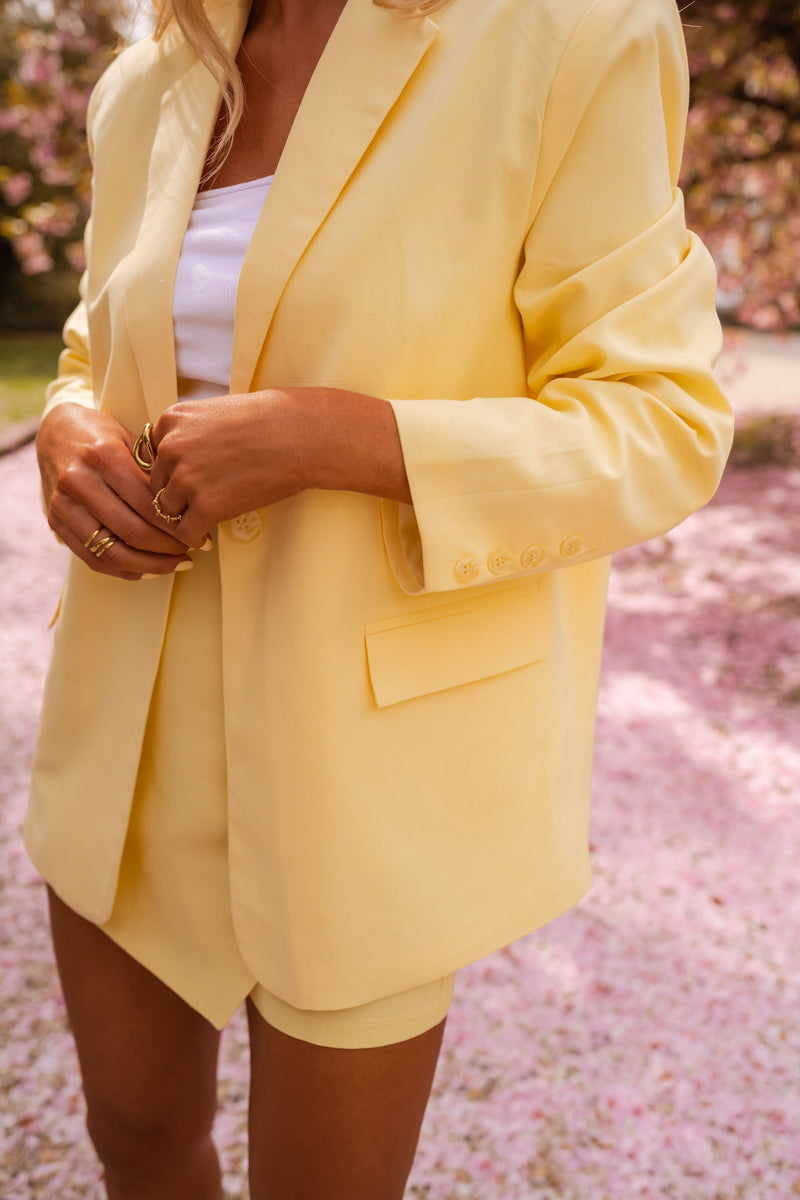 Blazer Jean - jaune