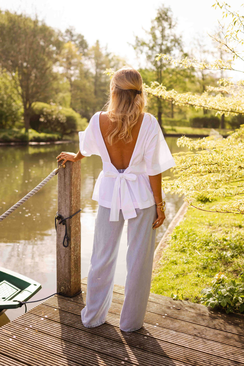 Blouse Jayden - blanche