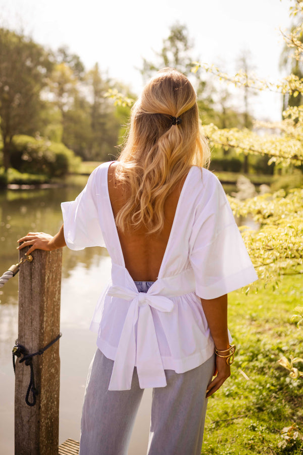 Blouse Jayden - blanche
