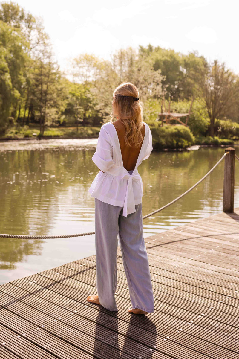 Blouse Jayden - blanche