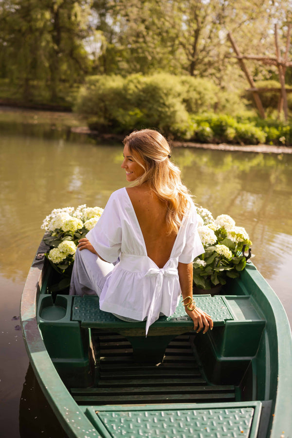Blouse Jayden - blanche