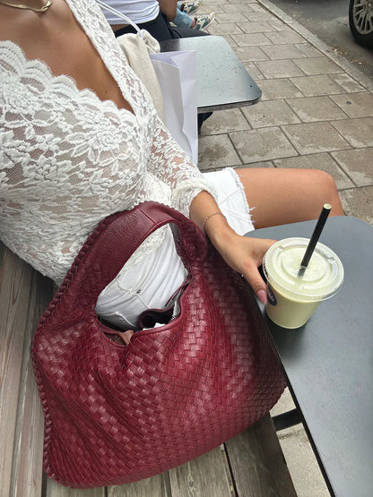ISABELLE | SAC À MAIN TRESSÉ LUXUEUX