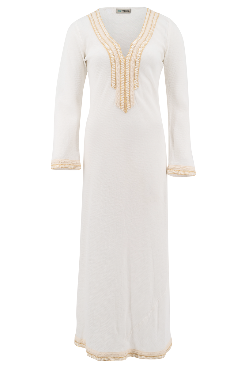 Kaftan Azzurra White