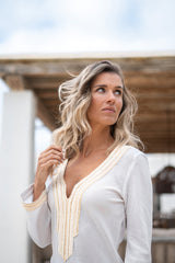 Kaftan Azzurra White