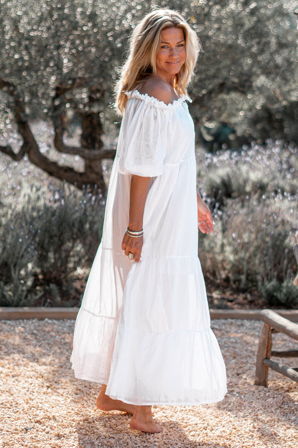 Dress Peralta White