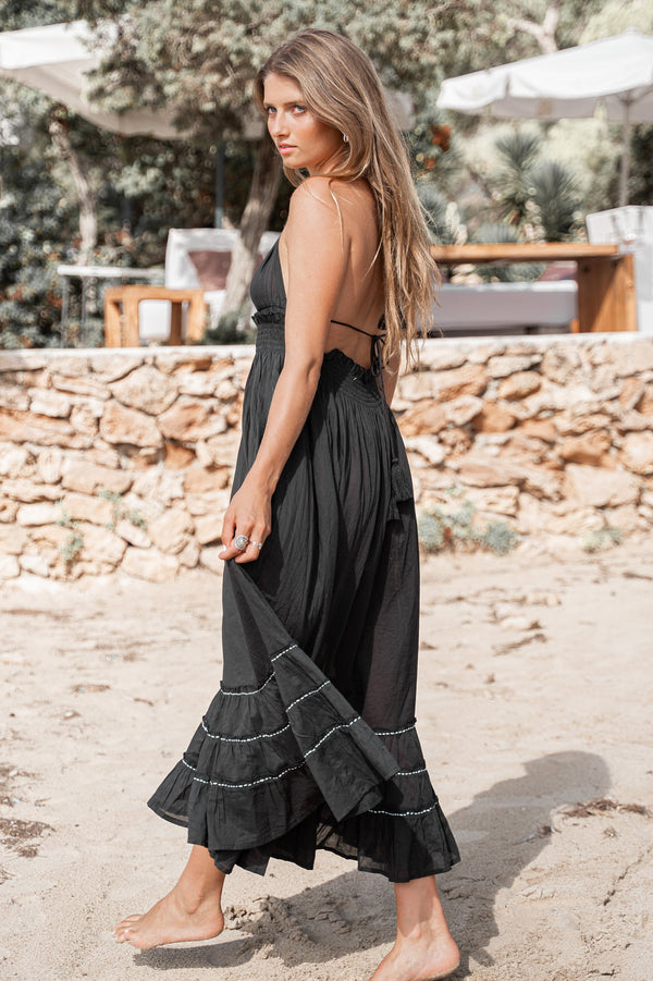 Halter Dress Mila Black