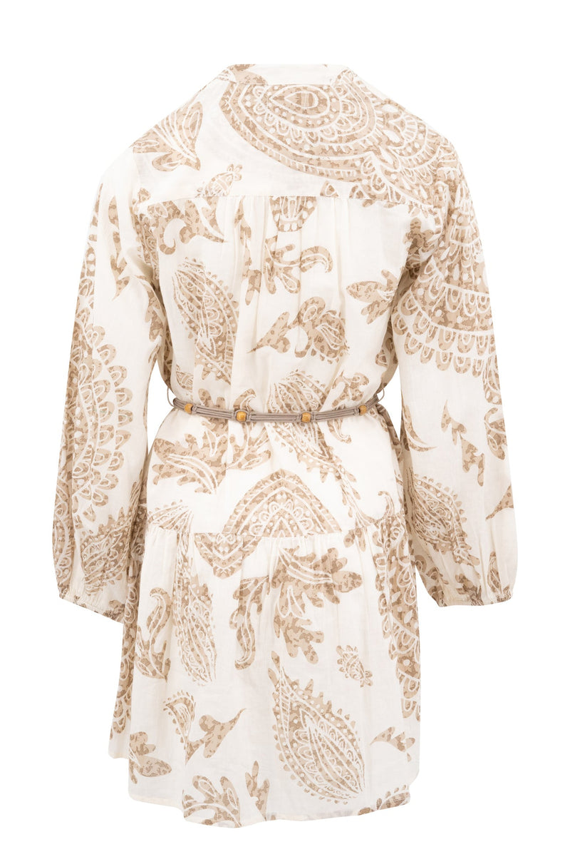 Short Dress Adella Taupe