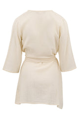 Wrap Dress Deya Ivory
