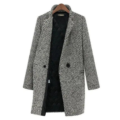 Aline | Manteau Long En Laine d'hiver