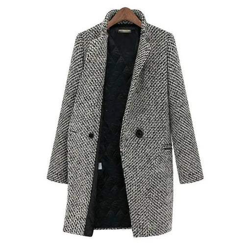 Aline | Manteau Long En Laine d'hiver