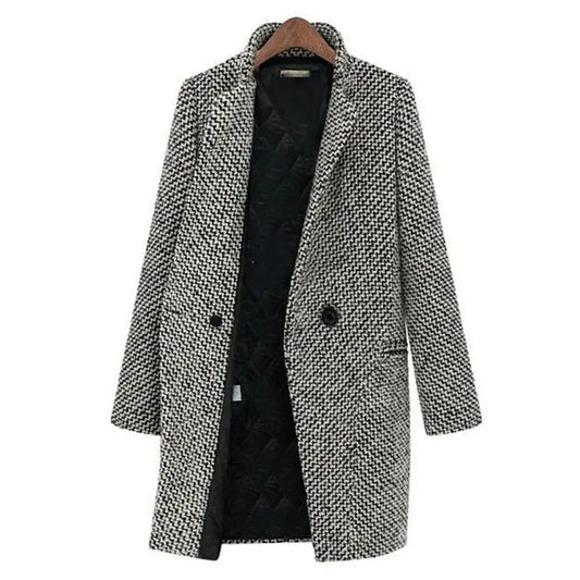 Aline | Manteau Long En Laine d'hiver