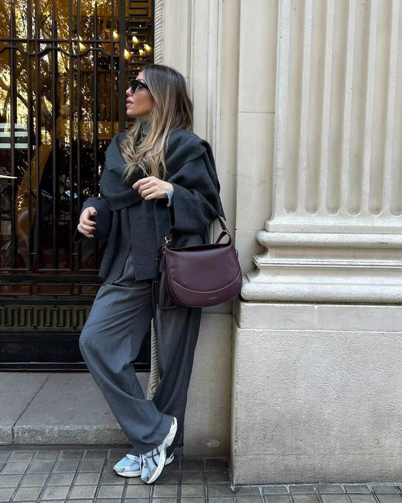 OLIVIA | Short Cape Coat
