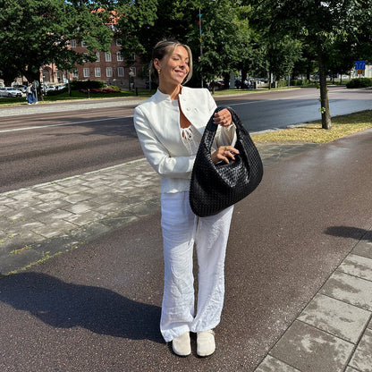ISABELLE | SAC À MAIN TRESSÉ LUXUEUX