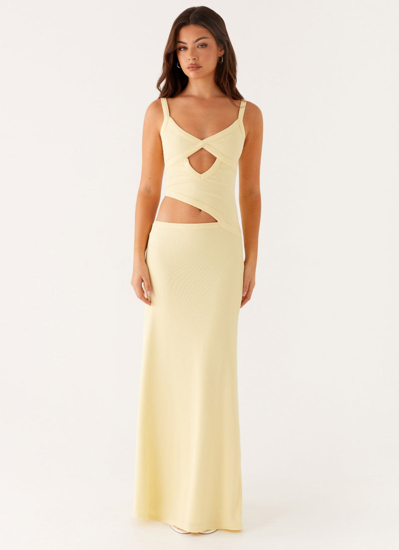 Joselyn Cut-Out Maxi Dress