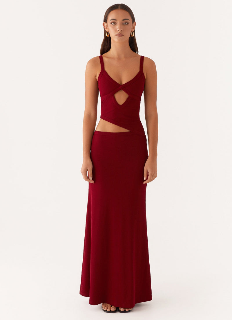 Joselyn Cut-Out Maxi Dress