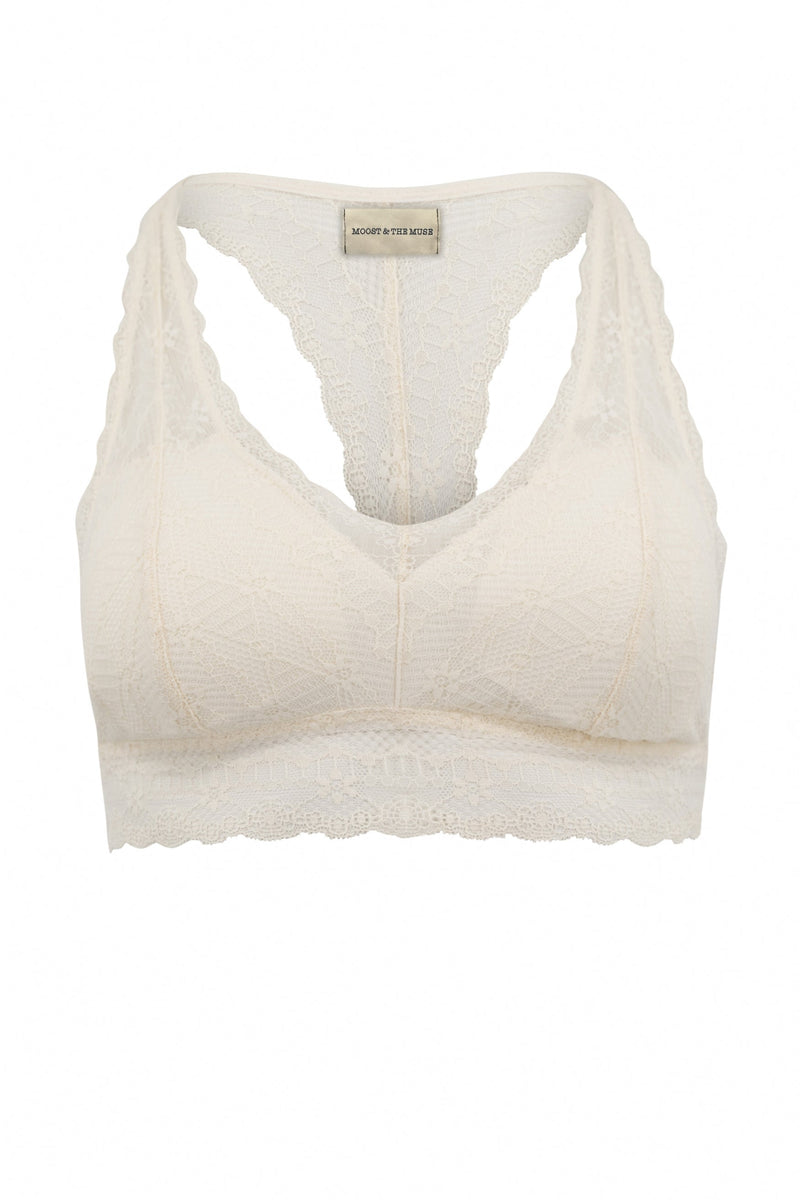 Lou Bralette Off White