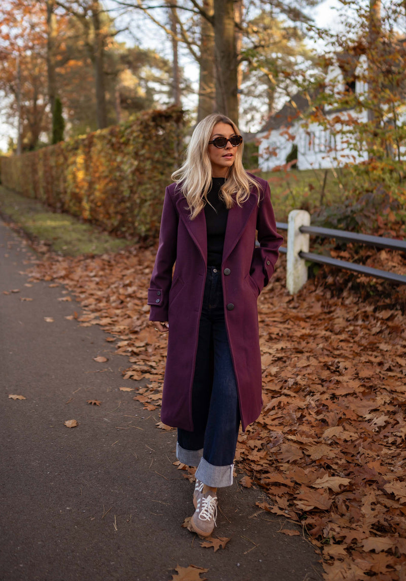 Manteau Adam - bordeaux