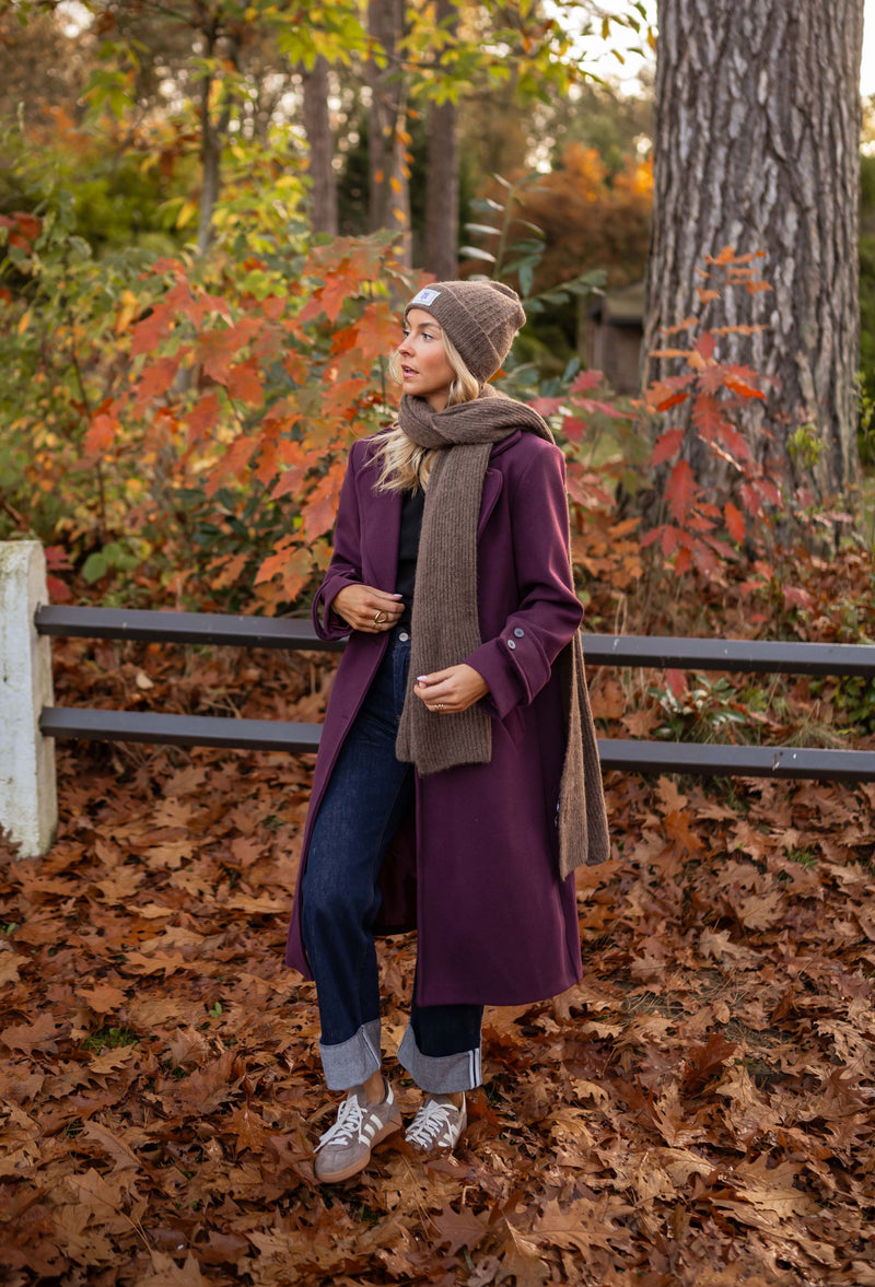 Manteau Adam - bordeaux