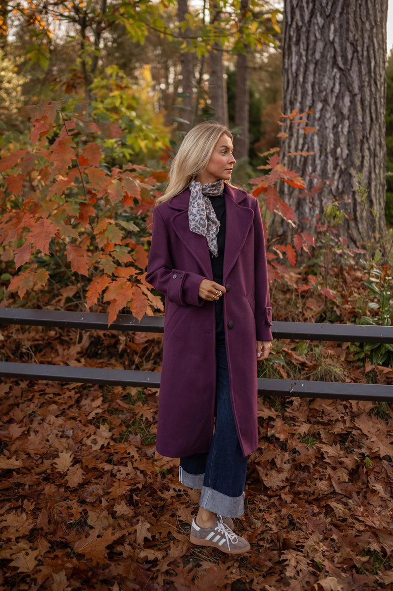 Manteau Adam - bordeaux