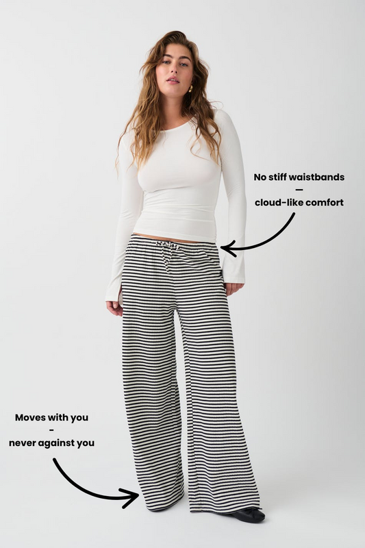 OLIVIA | Striped Pants