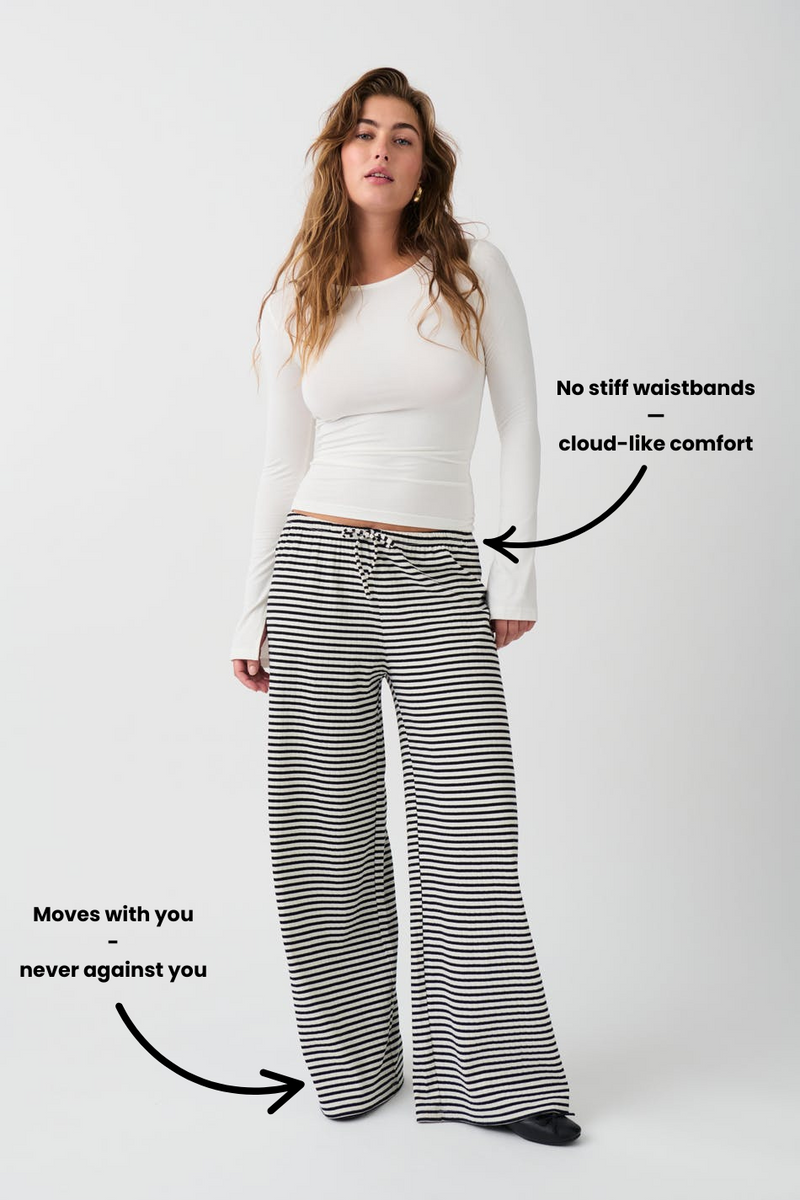 OLIVIA | Striped Pants