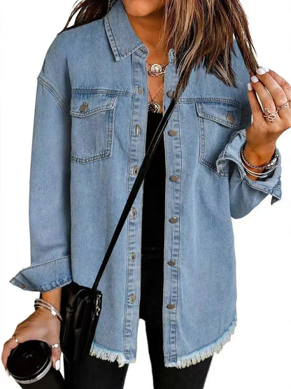 Lévana | Veste en jean d’hiver