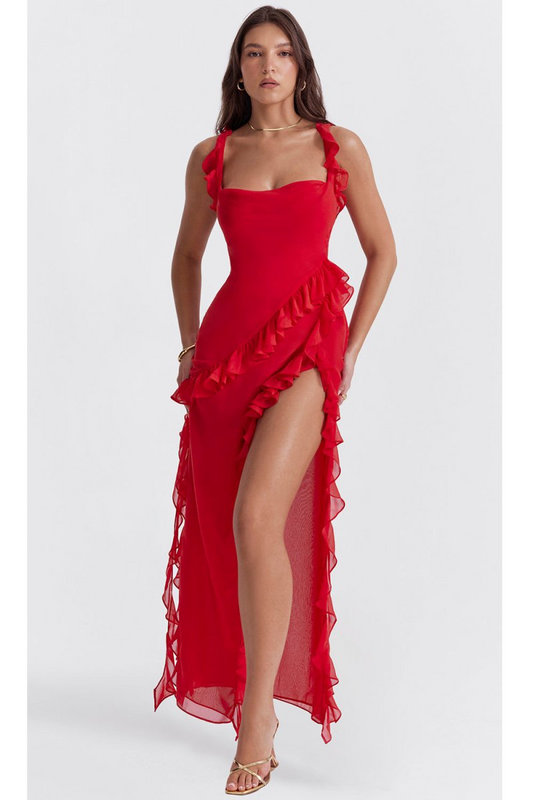Noa| Elegante geplooide jurk