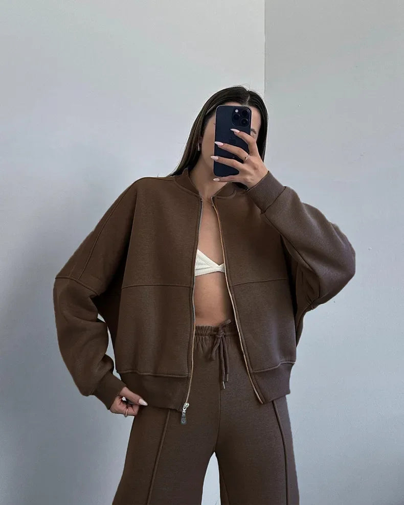 OLIVIA | Cozy Oversized Tracksuit