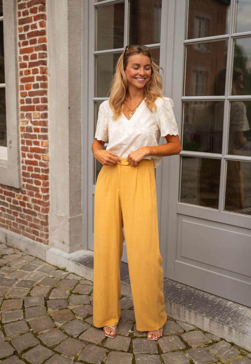 Pantalon Joey - moutarde