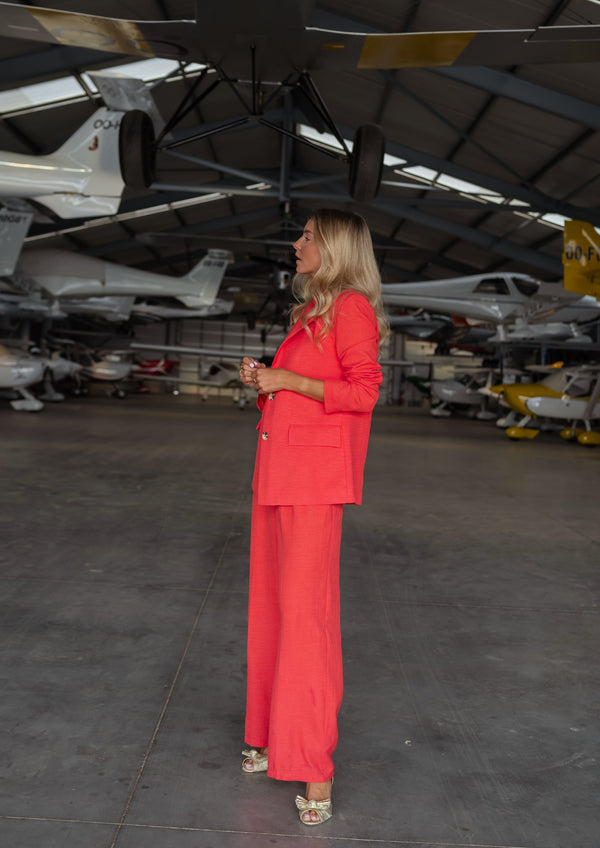 Pantalon Thaly - corail