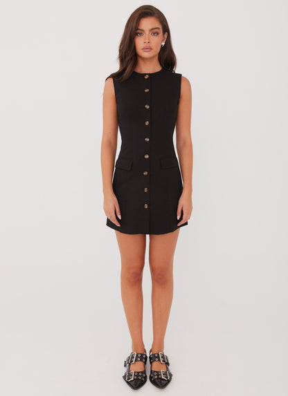 Castello Linen Vest Dress