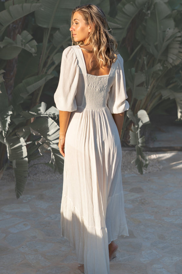 Dress Santi Paisley Ivory