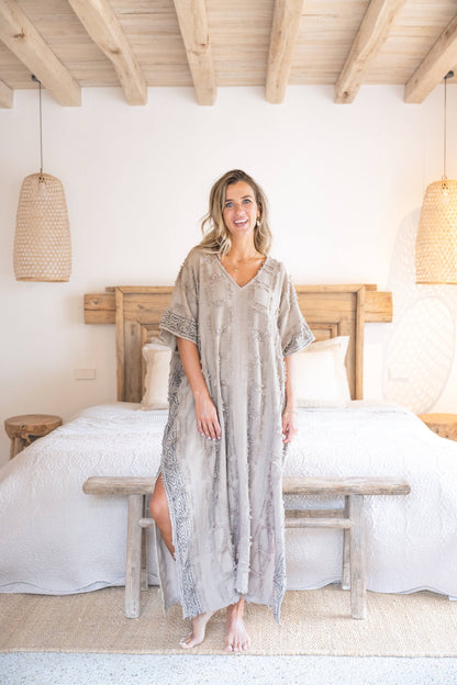 Long Kaftan Kira Scorva Sand