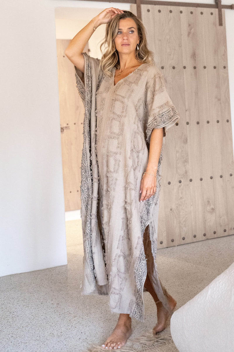 Long Kaftan Kira Scorva Sand