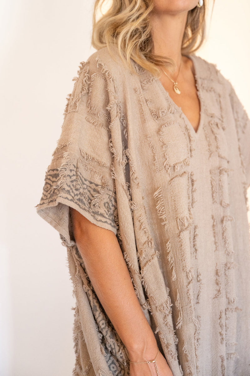 Long Kaftan Kira Scorva Sand