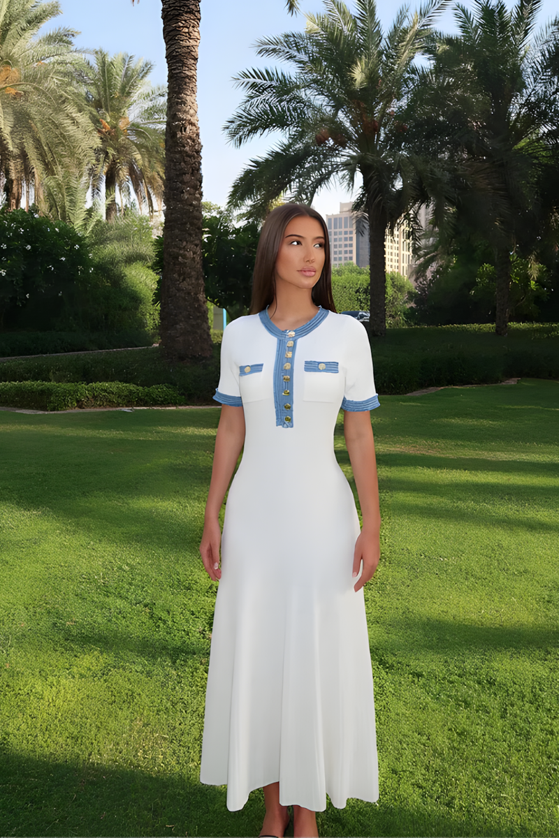 SANDRA | ROBE ÉLÉGANTE D'ÉTÉ