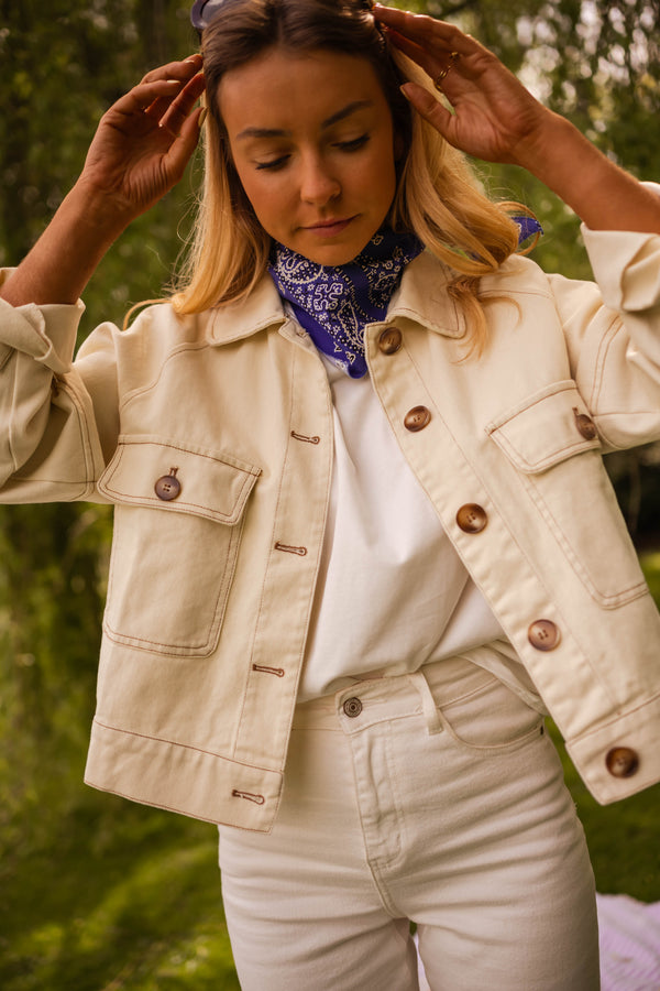 Veste Emilie - écrue en jeans
