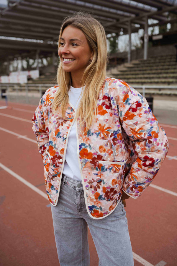 Veste Julie - à fleurs
