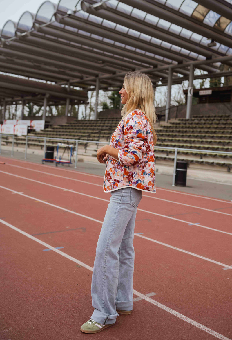 Veste Julie - à fleurs