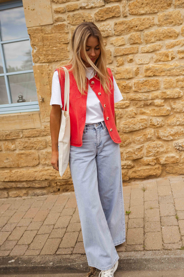 Veste Lara - rouge