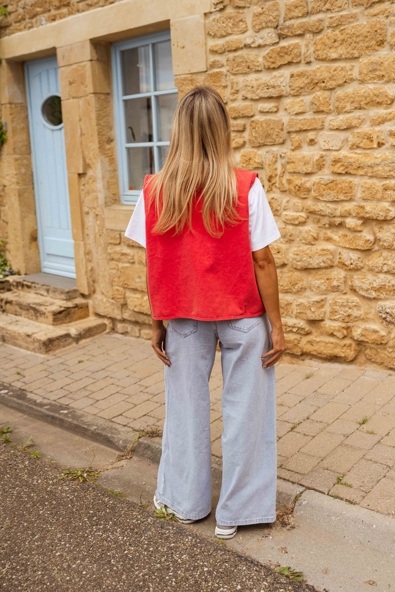 Veste Lara - rouge
